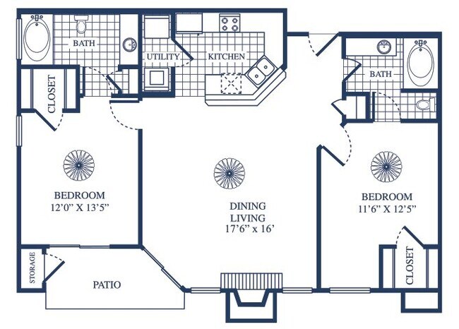 Unit 0933 1024 floor plan
